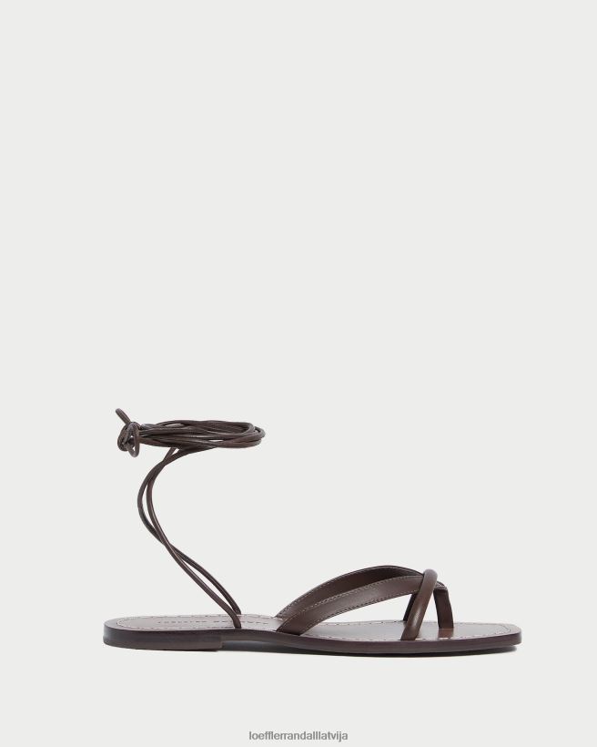 sievietes lilla string wrap sandal espresso Loeffler Randall kurpes PJ4VVD132